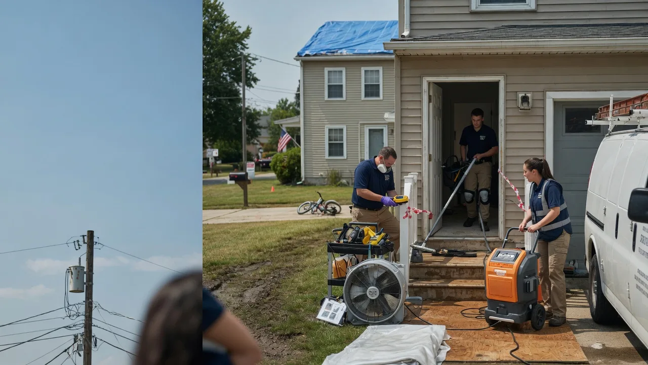 Water Damage Repair in Stilesville, IN near me